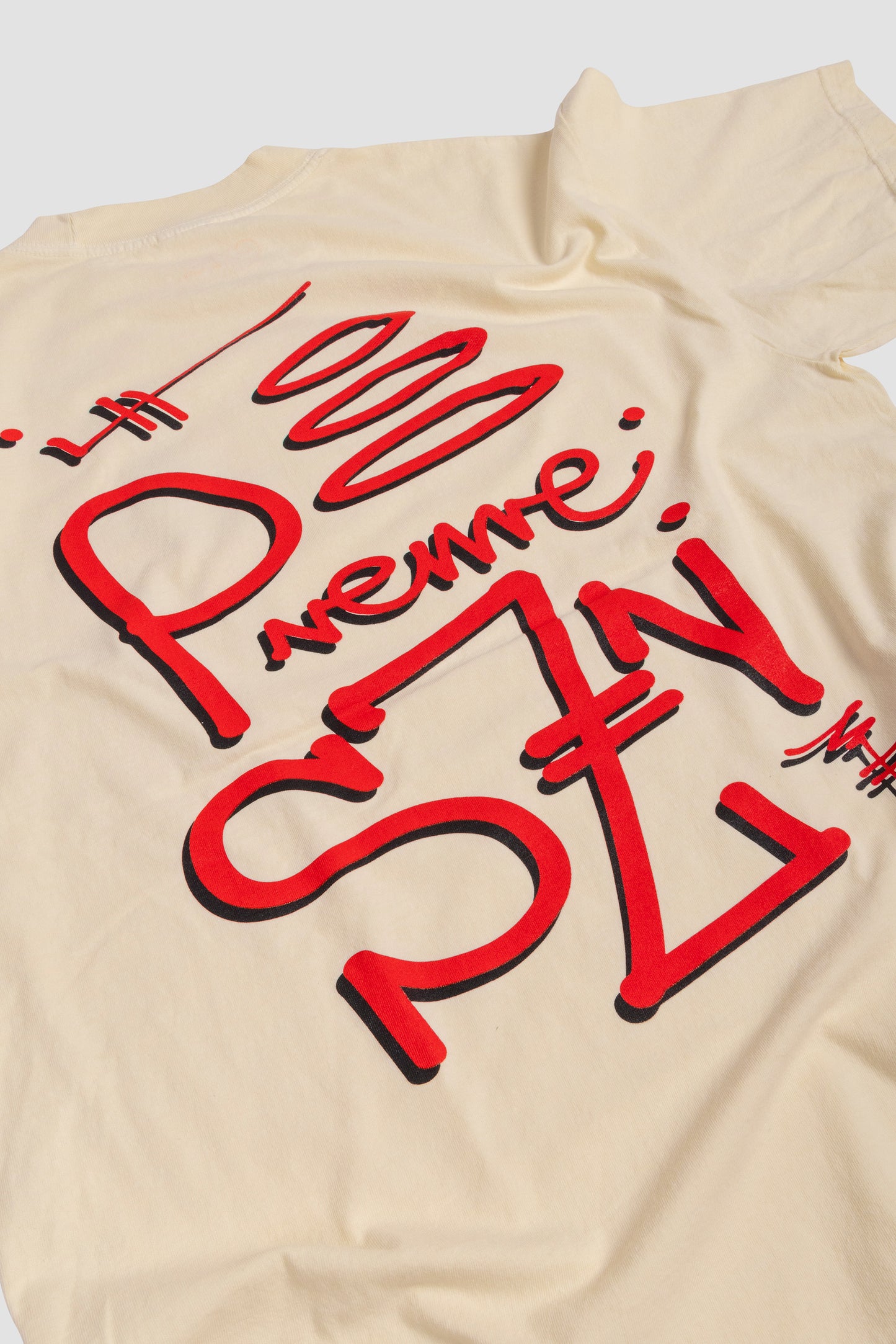 Cream " PremeSZN " Tee
