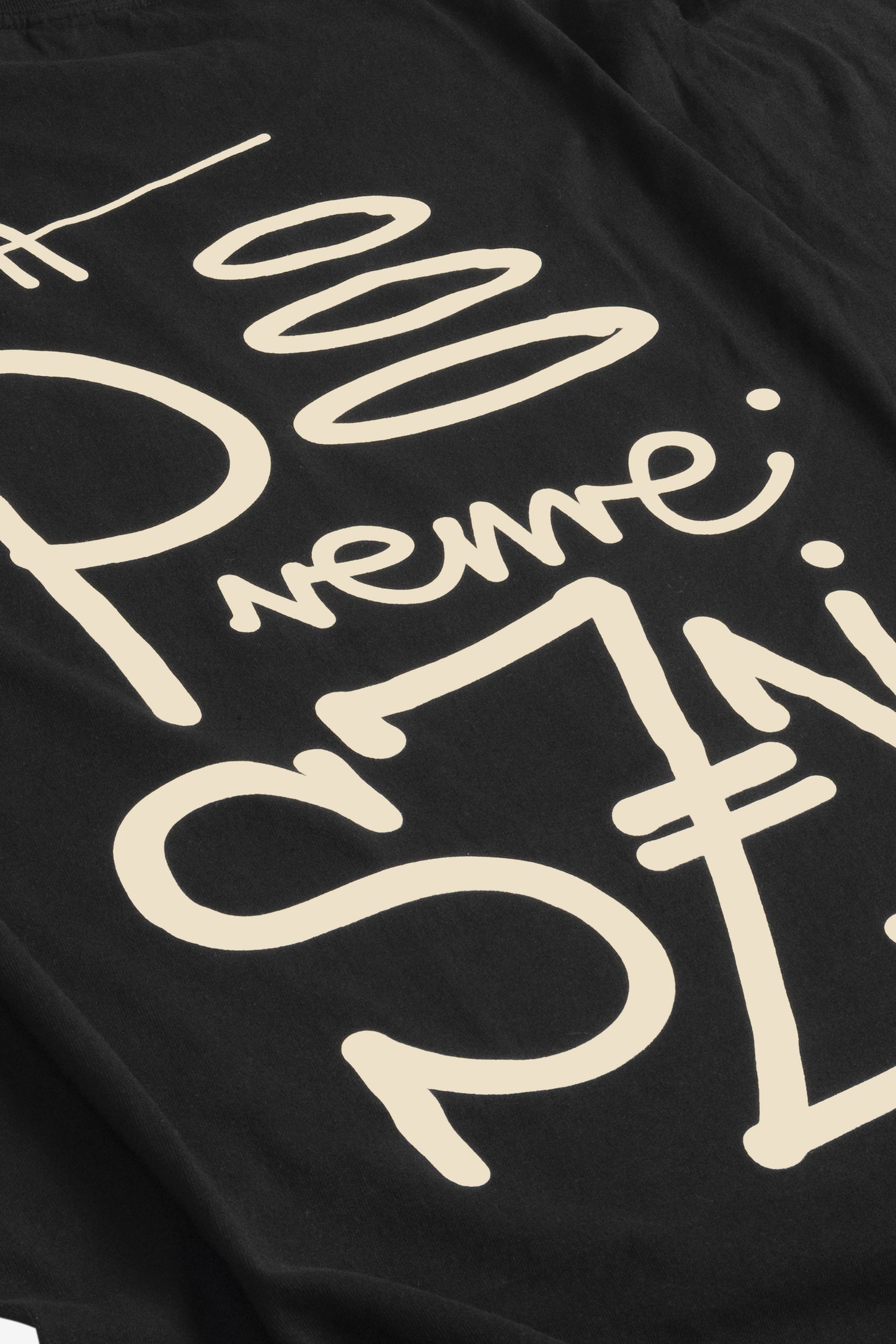 Black " PremeSZN " Tee