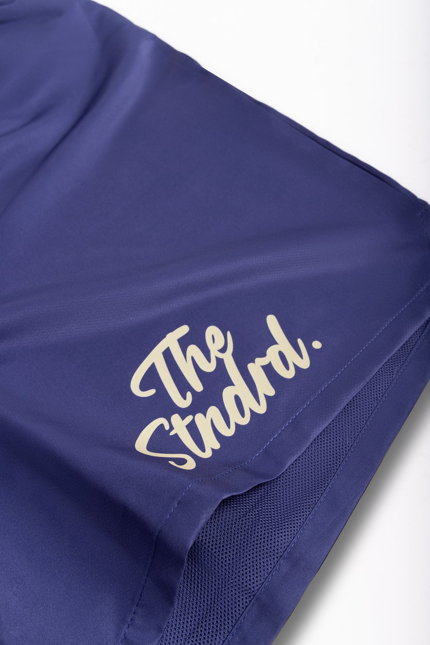 Navy " The Stndrd " Shorts