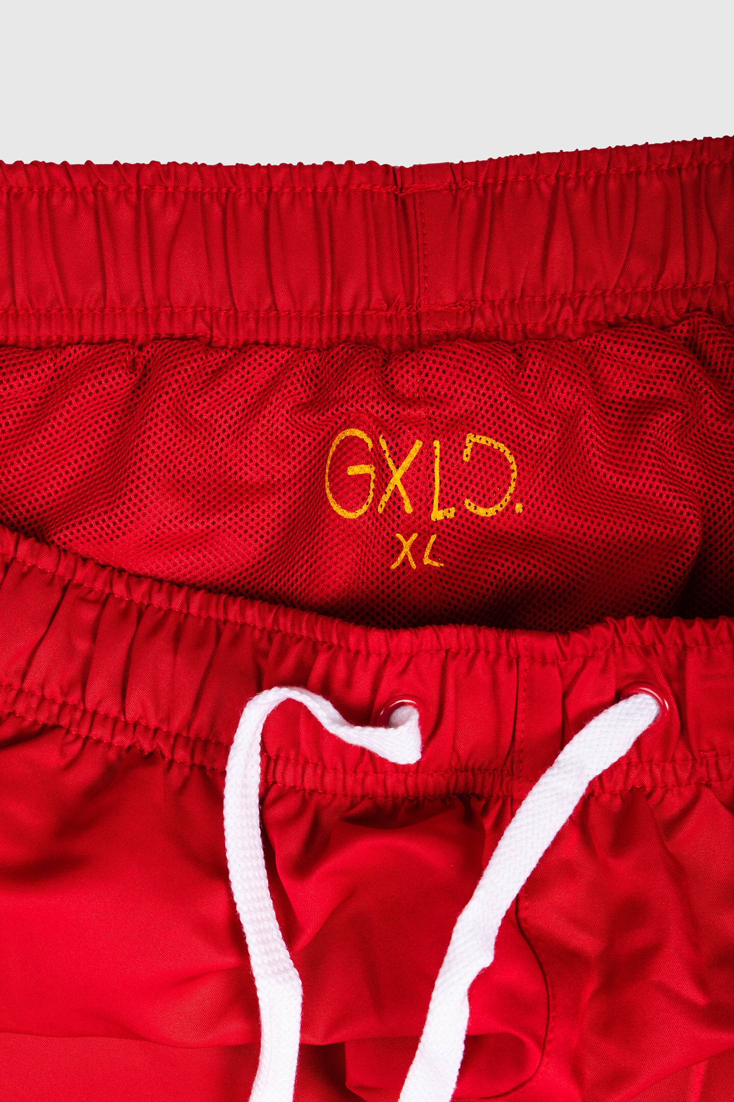 Red " The Stndrd " Shorts