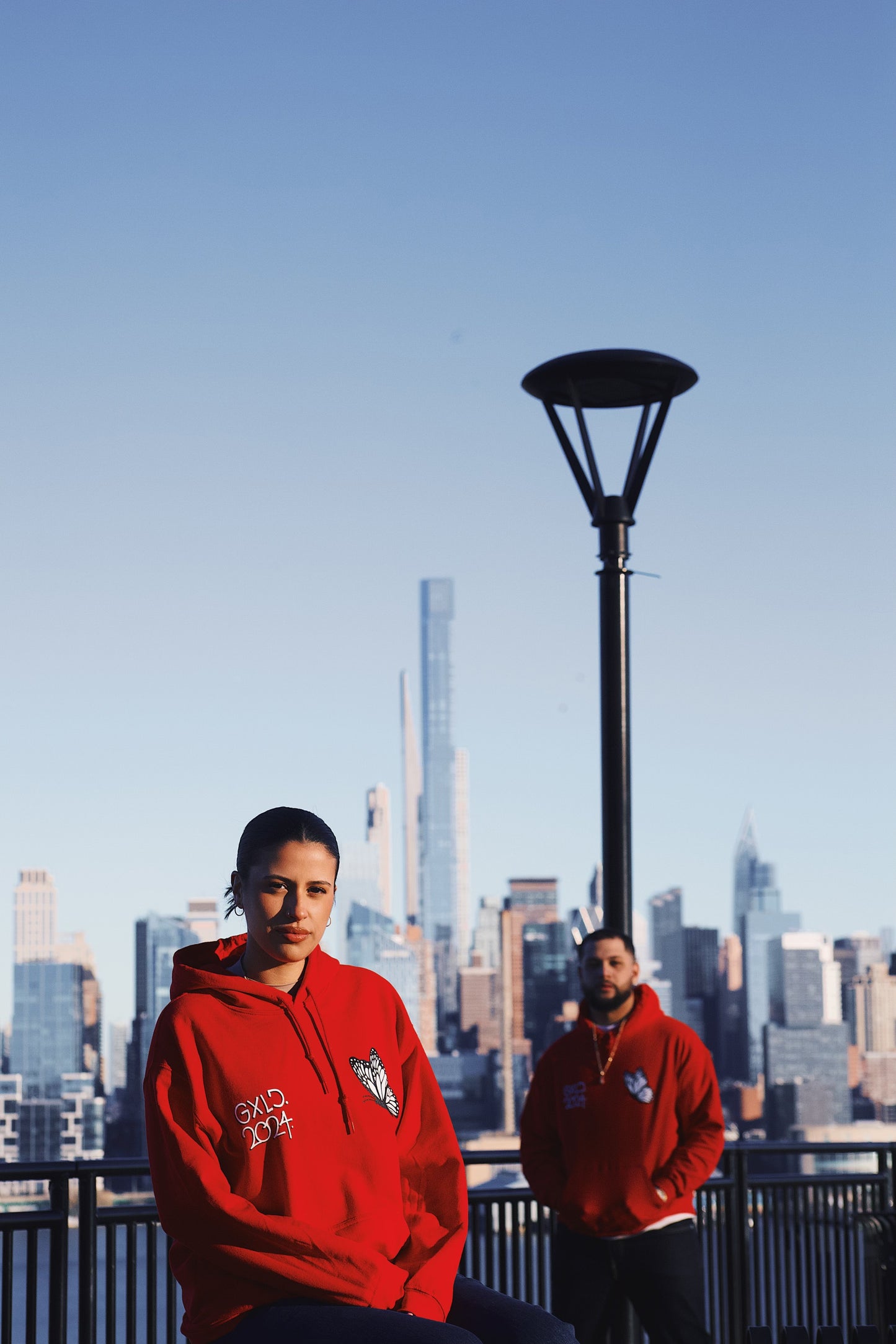 Red " Love Is Missing " Hoodie