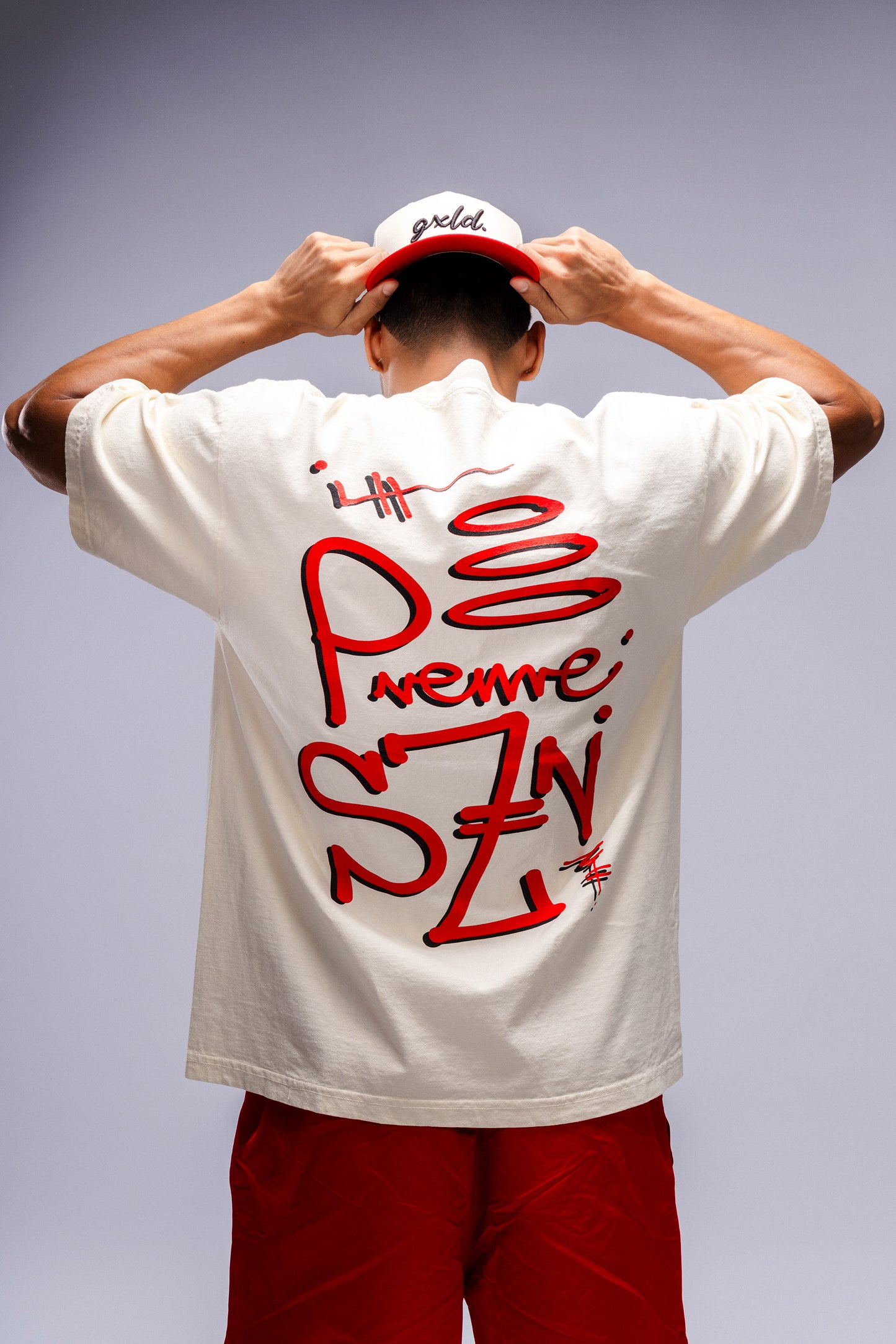 Cream " PremeSZN " Tee