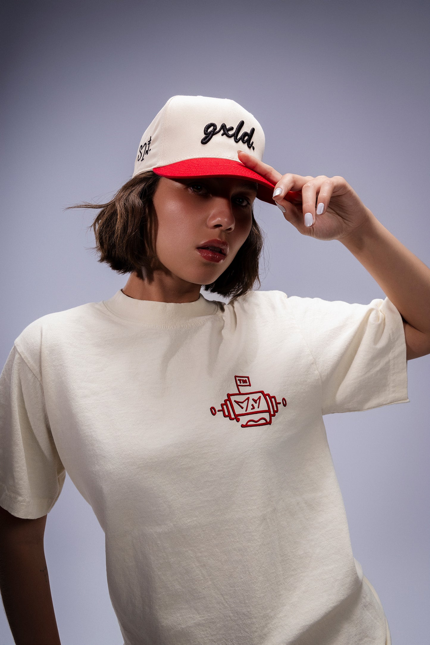Red " GXLD " Hat