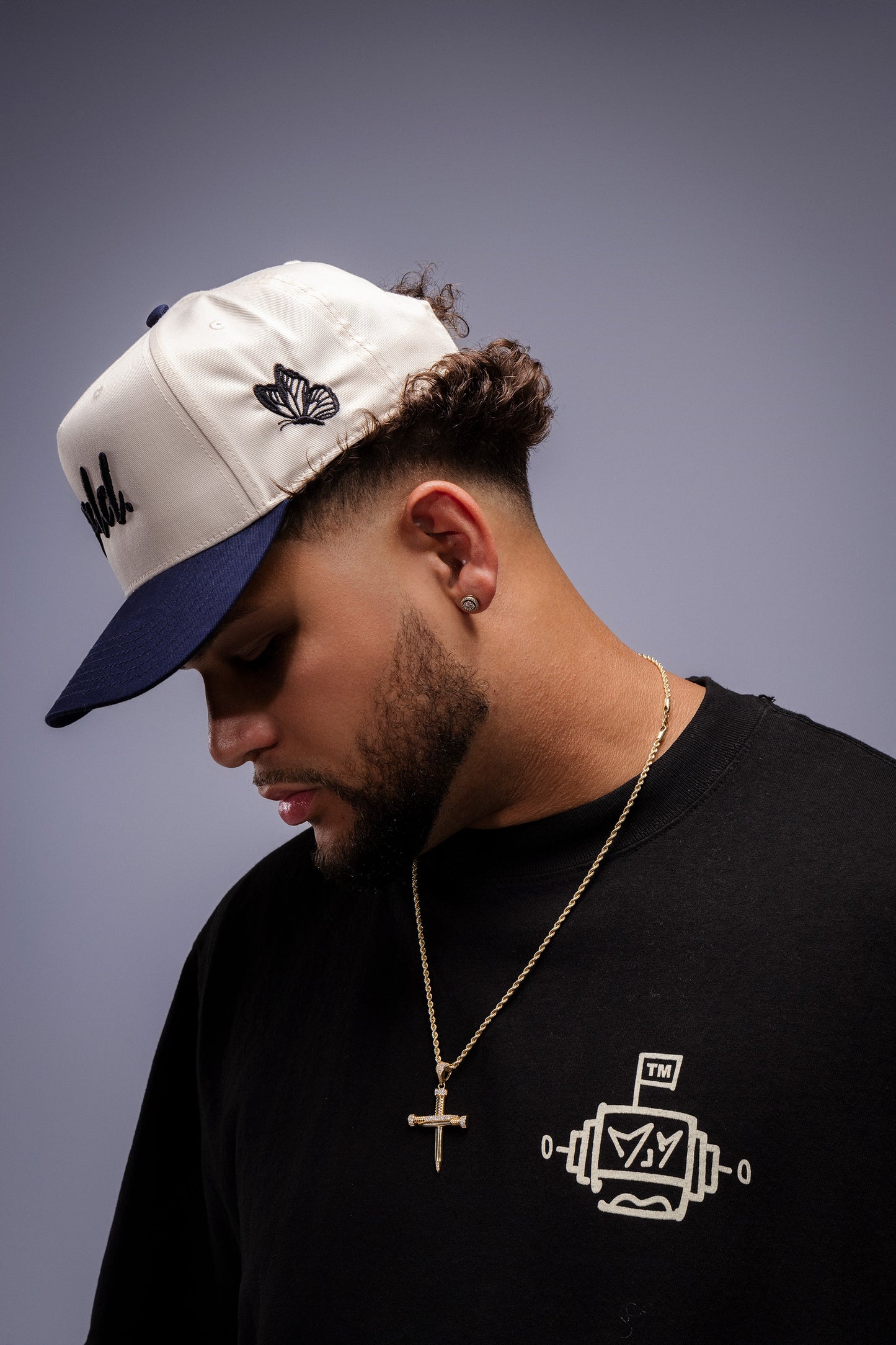 Navy " GXLD " Hat