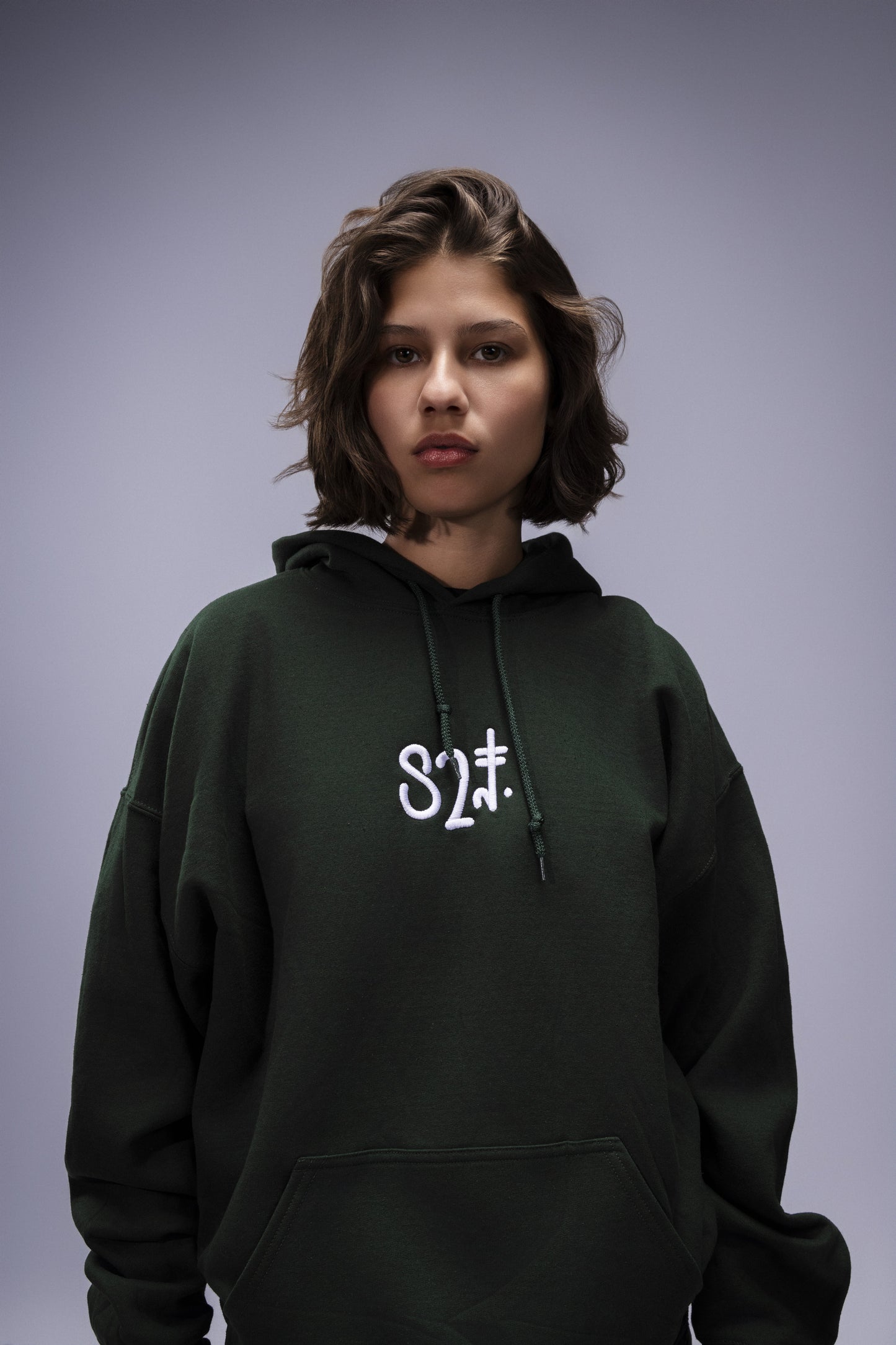 Earth Green " SZN I " Hoodie (W)