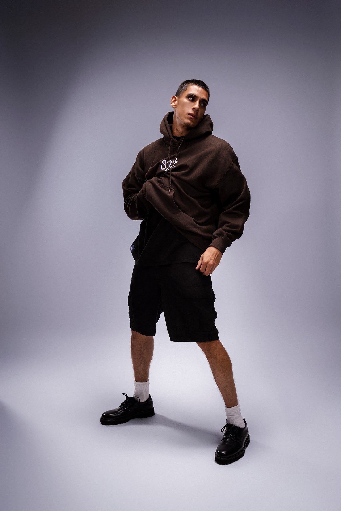 Chocolate Brown " SZN I " Hoodie
