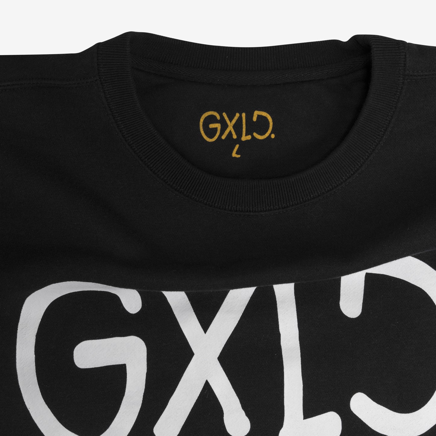 Black " FULLxMOON " Crewneck