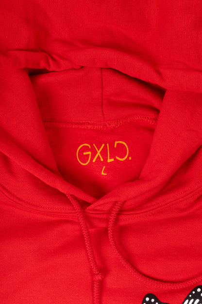 Red "Love Is Missing" Hoodie