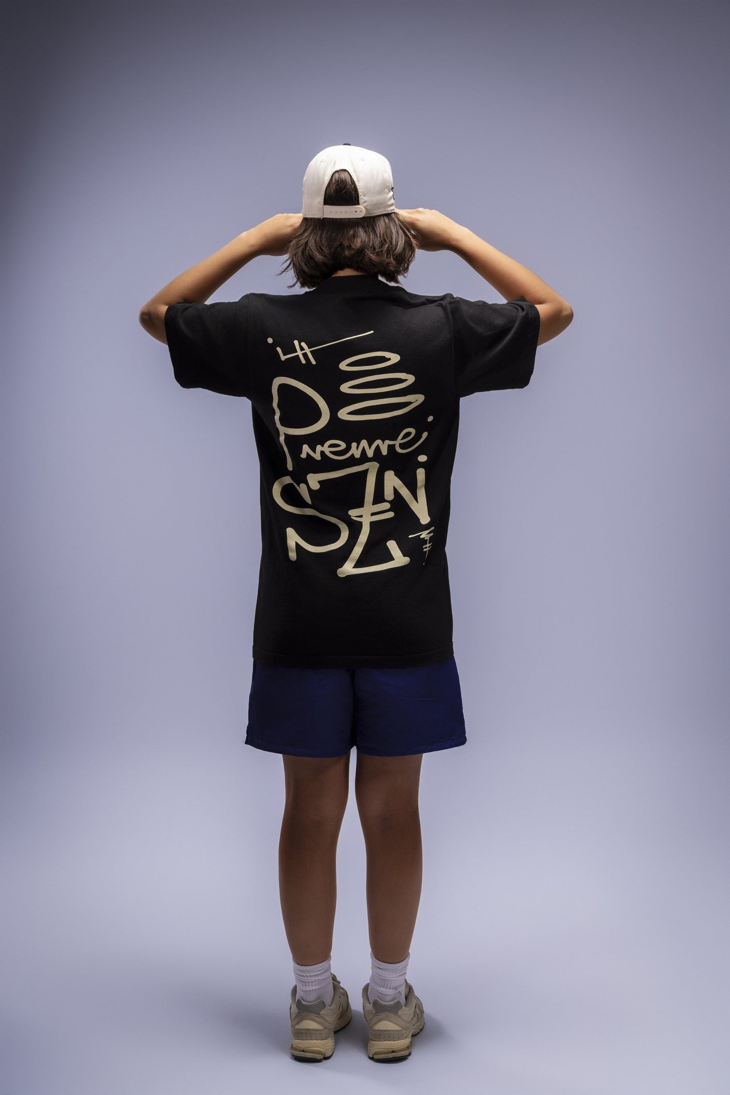 Black " PremeSZN " Tee (W)
