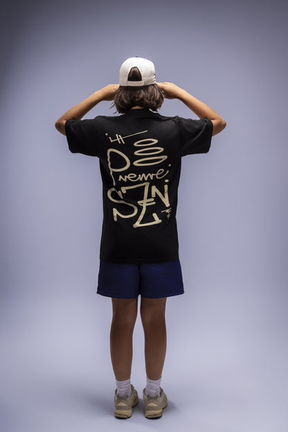 Black " PremeSZN " Tee (W)
